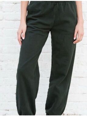 Brandy Melville Dark Green Sweatpants